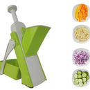 Cortador manual multiuso com 5 funções para cortar batatas, legumes, verduras e frutas
