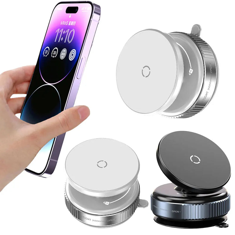 "Suporte Magnético 360° para Carro  – Firmeza em Qualquer Estrada" Frete Gratis