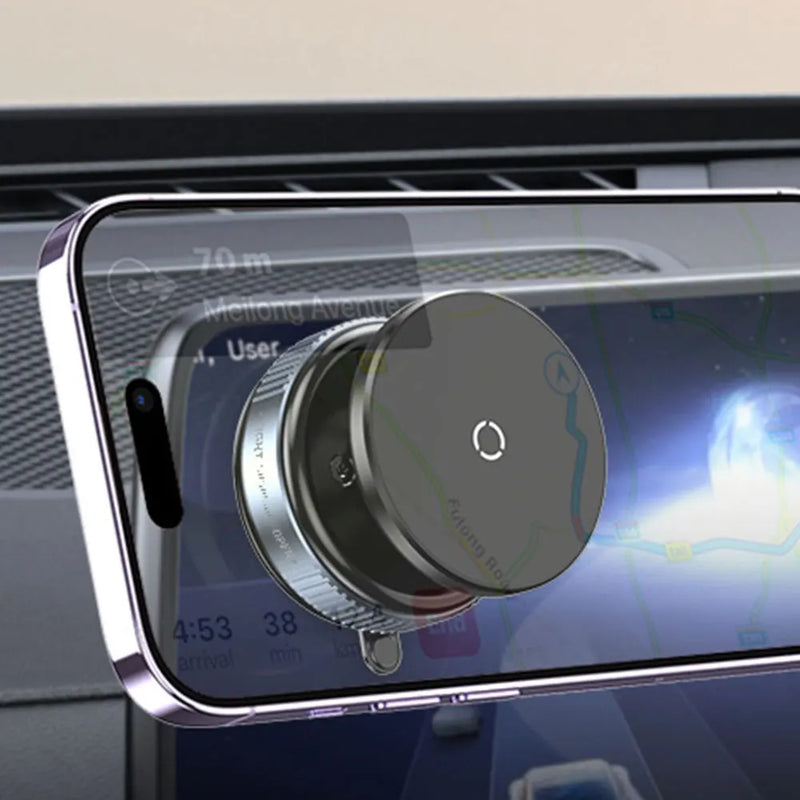 "Suporte Magnético 360° para Carro  – Firmeza em Qualquer Estrada" Frete Gratis