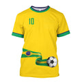 Camisa do Brasil Copa 2026 – Vista o Sonho 💚💛 RUMO AO HEXA 💛💚