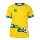 Camisa do Brasil Copa 2026 – Vista o Sonho 💚💛 RUMO AO HEXA 💛💚